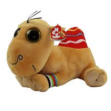 TY BEANIE BOOS PLUSH TOY - JAMAL THE CAMEL MEDIUM 13"