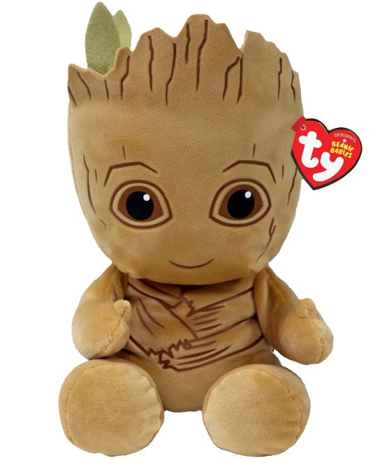 PELUCHE TY MARVEL SOFT- GROOT MÉDIUM 13"