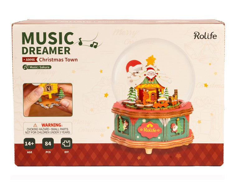 DIY MUSIC BOX - THE CHRISTMAS TOWN