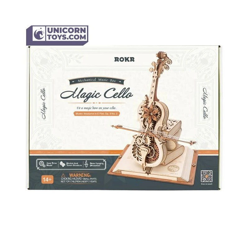 BOÎTE À MUSIQUE BRICOLAGE DIY - VIOLONCELLE MAGIC CELLO