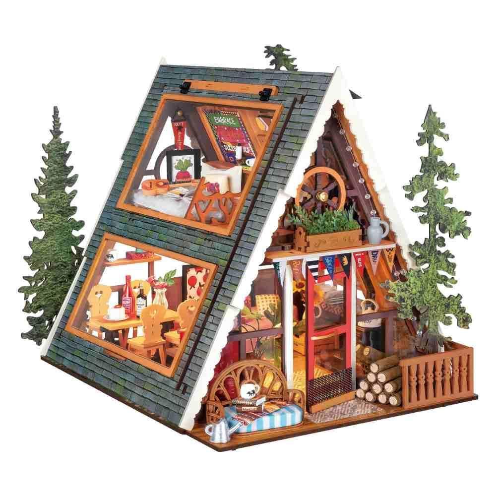 MAISON DE BRICOLAGE DIY - CABANE À CHARPENTE EN A