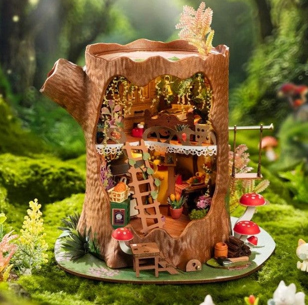 MAISON DE BRICOLAGE DIY - CABANE DANS LES BOIS