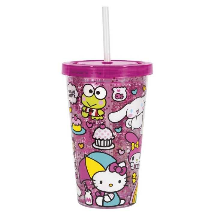 GOBELET ISOTHERME RÉUTILISABLE 16OZ - HELLO KITTY