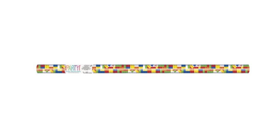 PAPIER D'EMBALLAGE CADEAU - BLOCS DE CONSTRUCTION