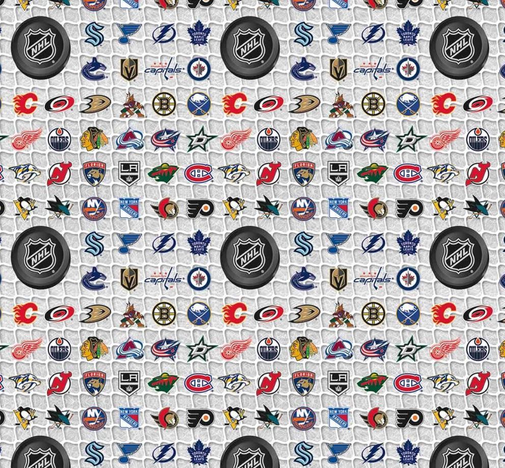 NHL (HOCKEY) WRAPPING PAPER 30" X 5 FEET