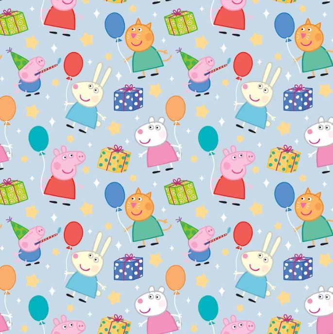 PAPIER EMBALLAGE PEPPA PIG