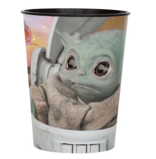 "THE CHILD" YODA PLASTIC CUP 16OZ