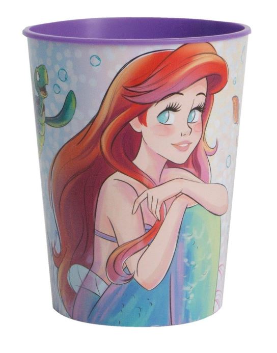 16 OZ PLASTIC CUP - DISNEY THE LITTLE MERMAID