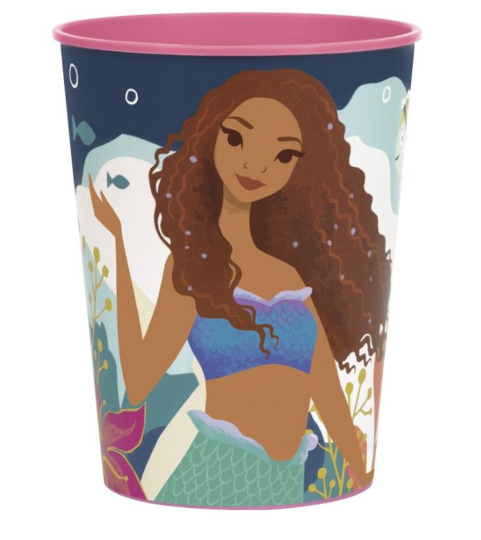 VERRE EN PLASTIQUE 16 OZ - LA PETITE SIRÈNE DE DISNEY