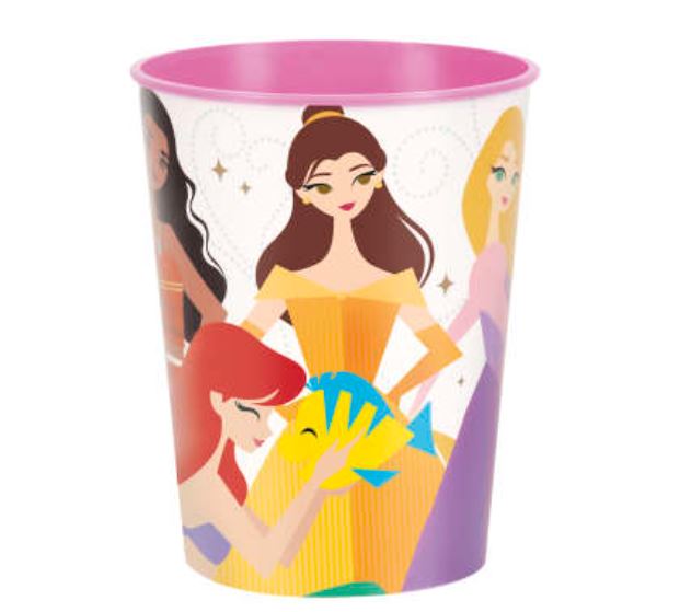 VERRE EN PLASTIQUE 16 OZ - PRINCESSES DISNEY