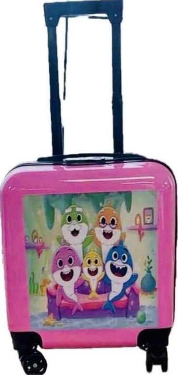 DELUXE BABY SHARK SUITCASE WITH LOCK 18" (46 CM) - ASST COLORS