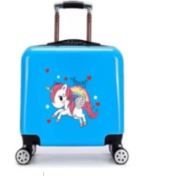 VALISE DELUXE LICORNE AVEC SERRURE 18" (46 CM)