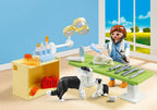 PLAYMOBIL CITY LIFE - VALISETTE TRANSPORTABLE DE VÉTÉRINAIRE #5653