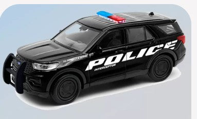 POLICE VEHICLE INTERCEPTOR DIE-CAST ASST