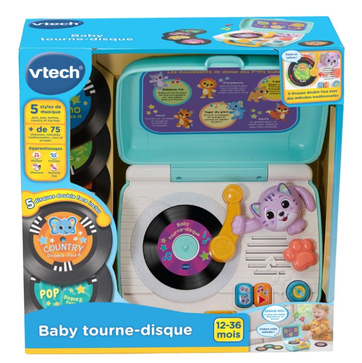 *25 VTECH - BABY TOURNE-DISQUE