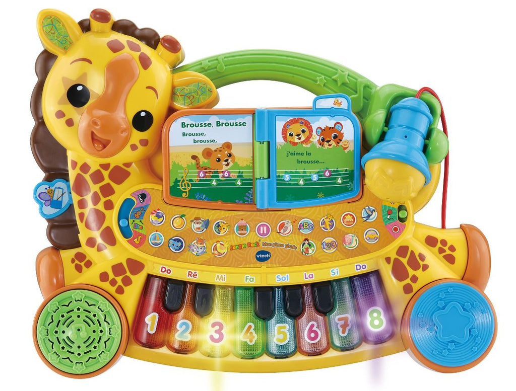 VTECH - JUNGLE ROCK MY GIRAFFE PIANO FRENCH VERSION
