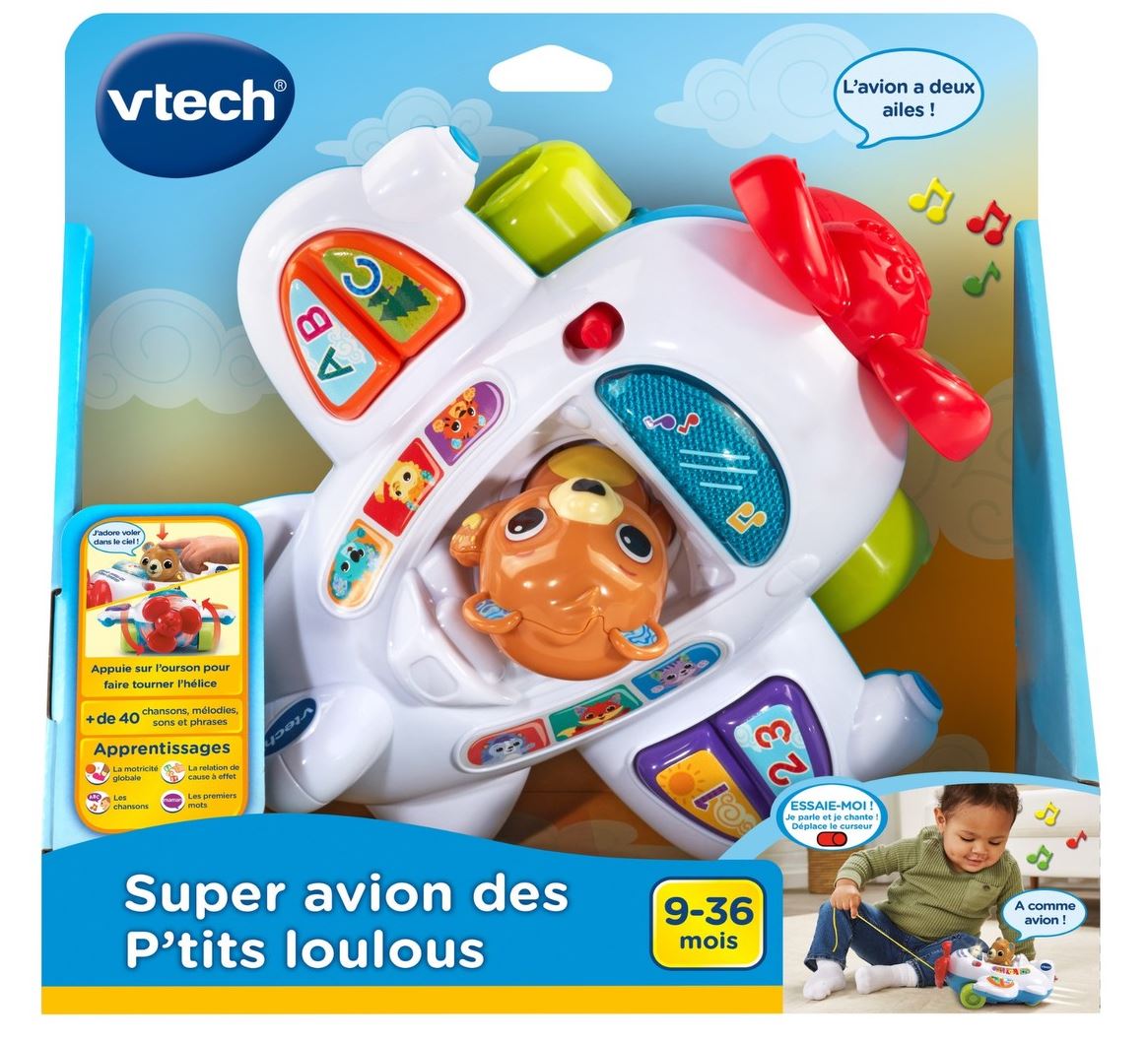 VTECH - SUPER AVION DES P'TITS LOULOUS
