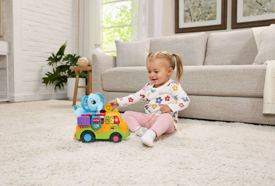 VTECH - CAMION INTERACTIF SOS ÉLÉPHANT (JOUET À TIRER)