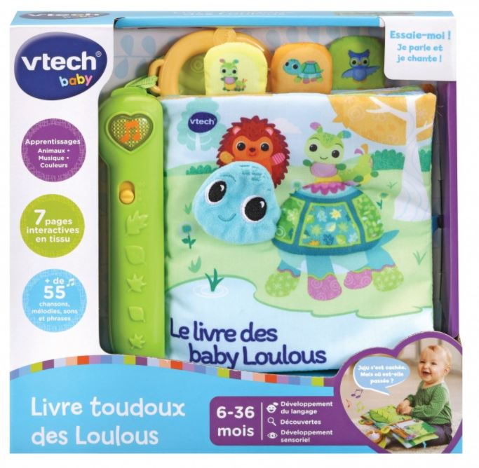 VTECH - CUDDLY BOOK OF CUTIES