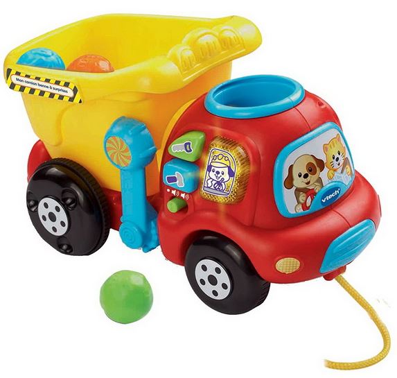 VTECH - MON CAMION-BENNE A SURPRISES (JOUET À TIRER)