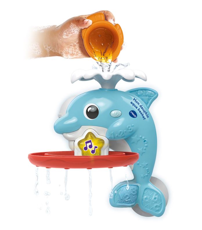 VTECH - MY AQUA BASKET DOLPHIN FRENCH VERSION
