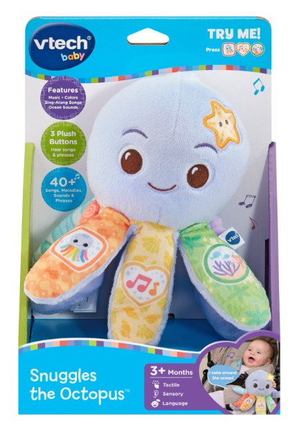 VTECH BABY - LILA LUMI PIEUVRE MUSICALE