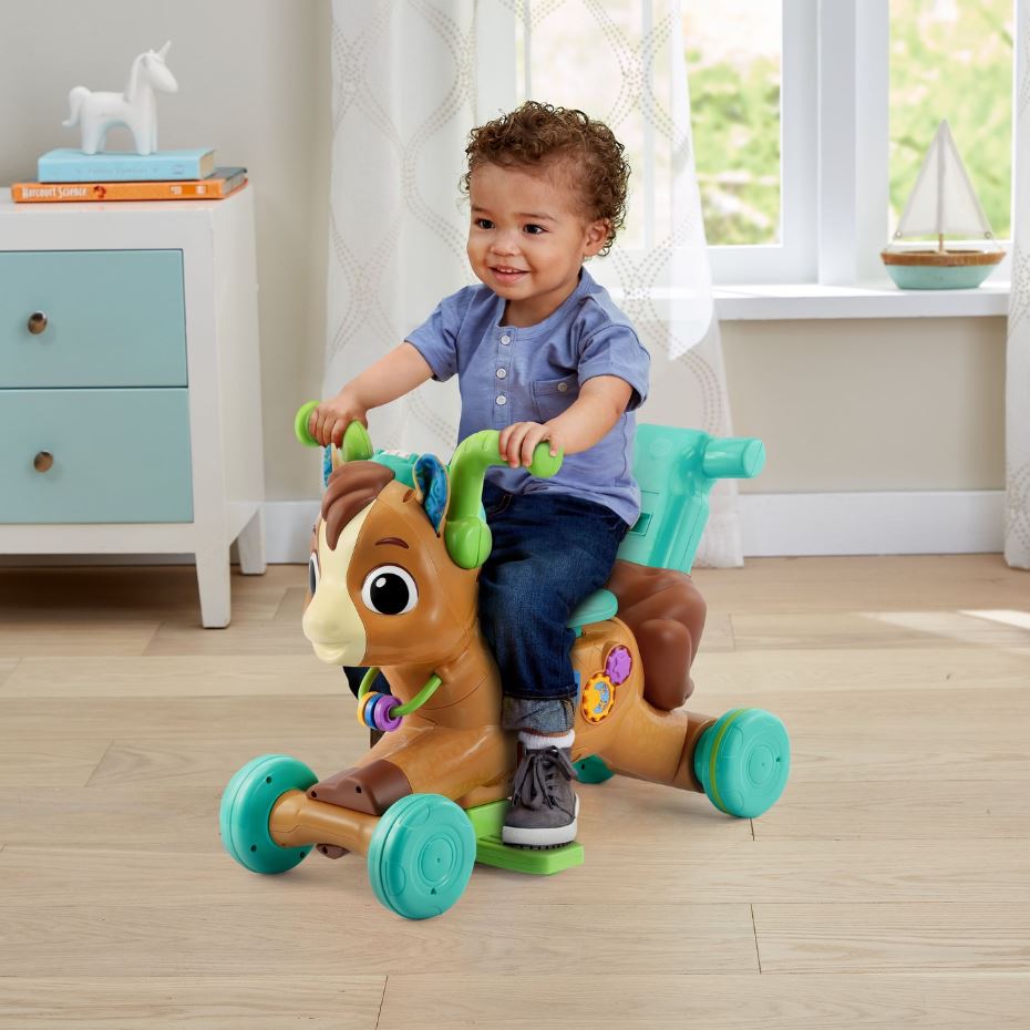 VTECH - JOEY MON PORTEUR TROTTI-MAGIQUE (5 EN 1)