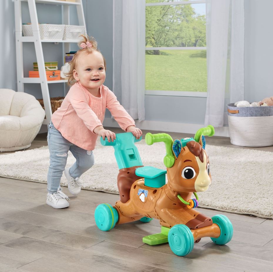 VTECH - JOEY MON PORTEUR TROTTI-MAGIQUE (5 EN 1)