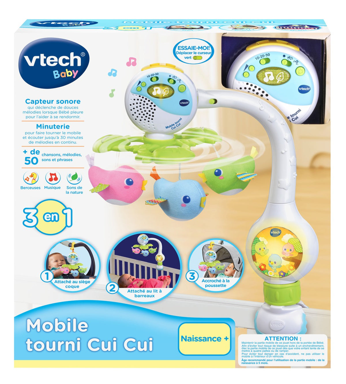 VTECH - MOBILE TOURNI CUI-CUI