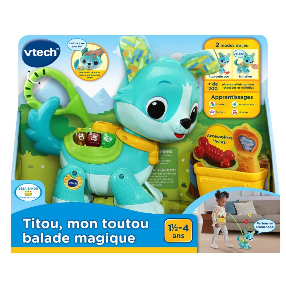 VTECH - TITOU MY TOOTOO MAGICAL WALK