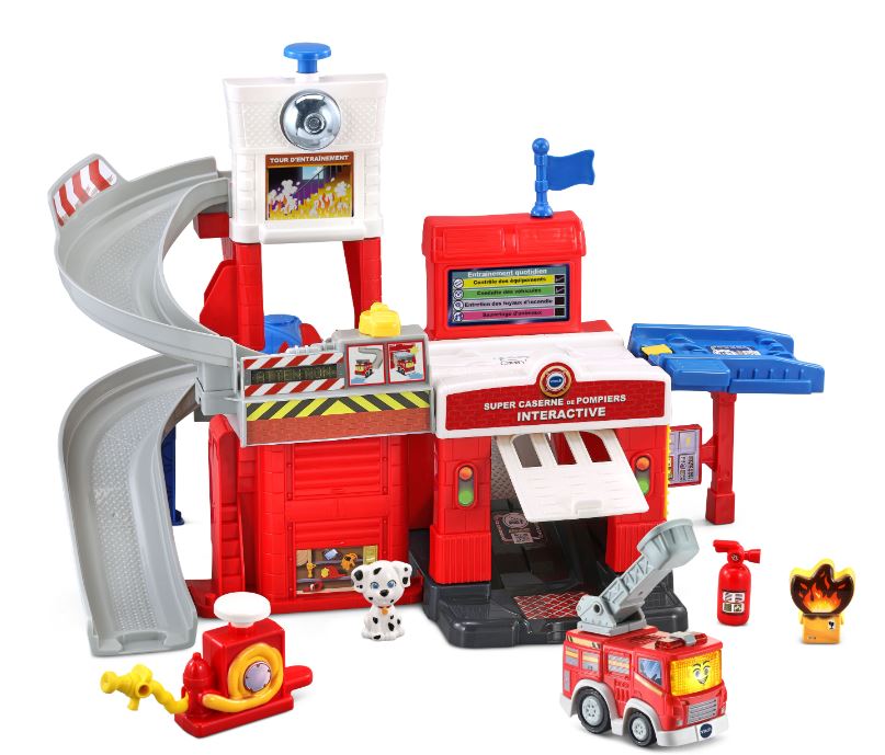 VTECH - TUT TUT BOLIDES SUPER CASERNE DE POMPIERS INTERACTIVE
