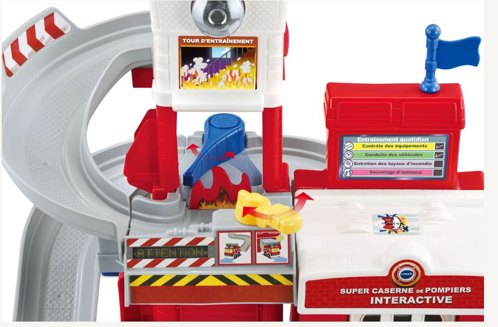 VTECH - TUT TUT BOLIDES SUPER CASERNE DE POMPIERS INTERACTIVE