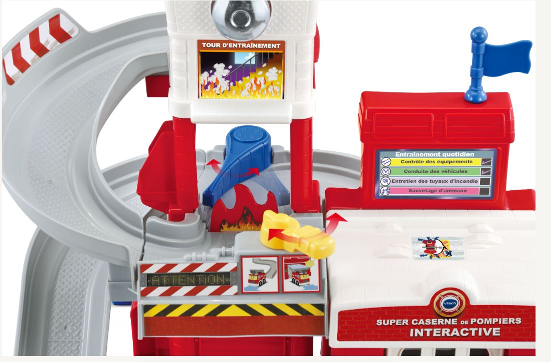 VTECH - TUT TUT BOLIDES SUPER CASERNE DE POMPIERS INTERACTIVE