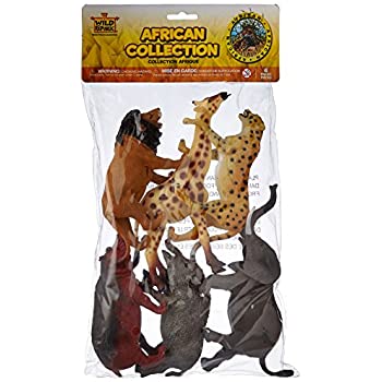 6 AFRICAN ANIMALS COLLECTION (JUNGLE ANIMALS)
