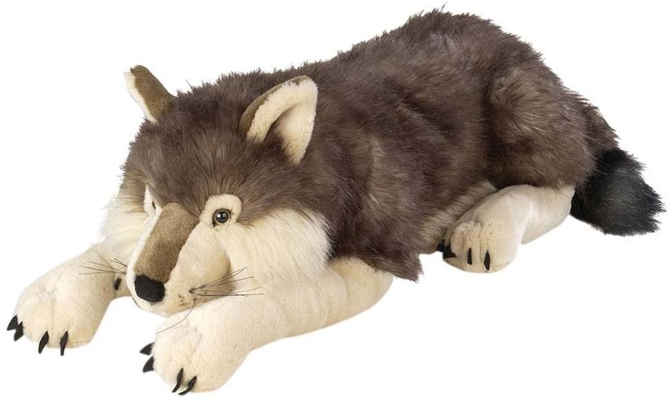 PELUCHE LOUP JUMBO 30" - WILD REPUBLIC