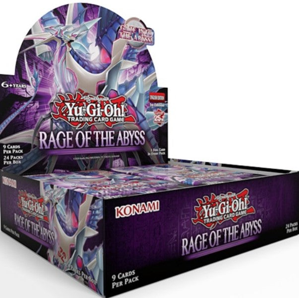 YU-GI-OH! CARDS - RAGE OF THE ABYSS BOOSTER ASST.