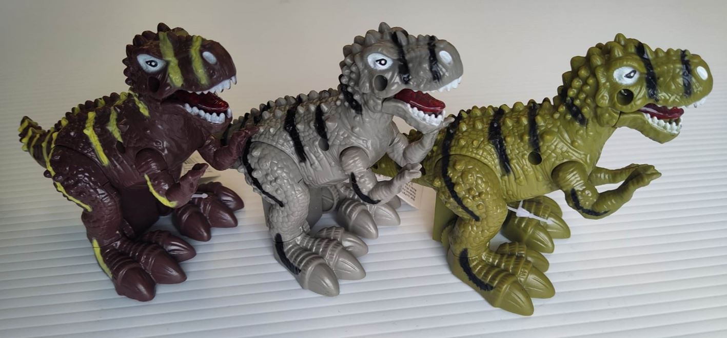 DINOSAURE T-REX À REMONTOIR ASST