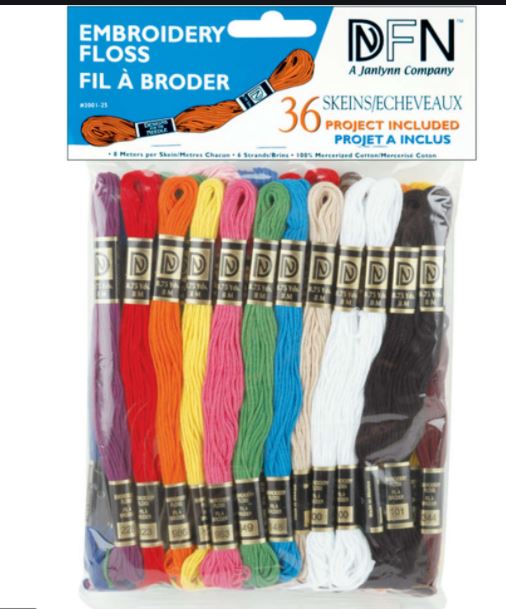 FIL À BRODER POUR BRACELETS DE L'AMITIÉ