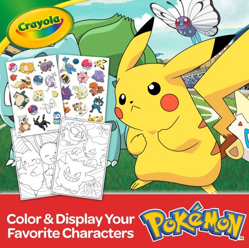 Mallette artistique Pokémon Crayola Mallette artistique Pokemon