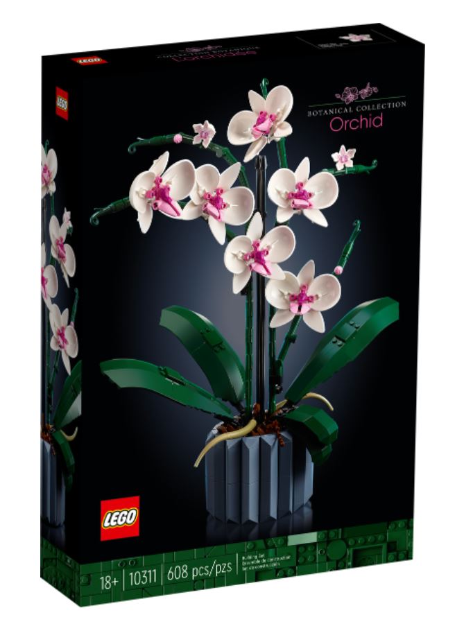 LEGO - L'Orchidée - Assemblage et construction - JEUX, JOUETS -   - Livres + cadeaux + jeux
