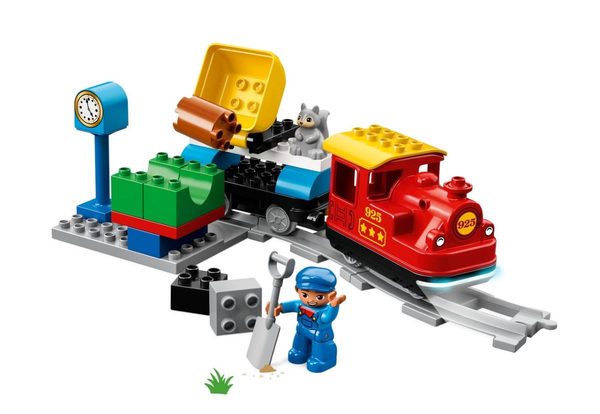 LEGO 10874 Duplo Ma Ville Le Train à Vapeur, avec Sons, Lumières