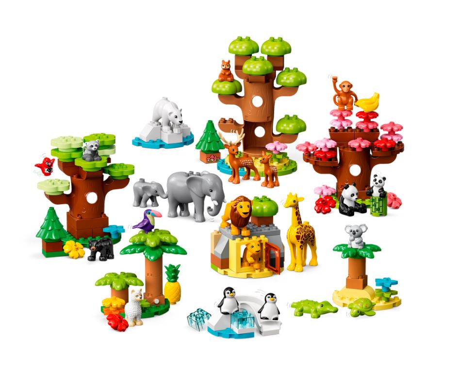 LEGO DUPLO 10975 Animaux Sauvages du Monde