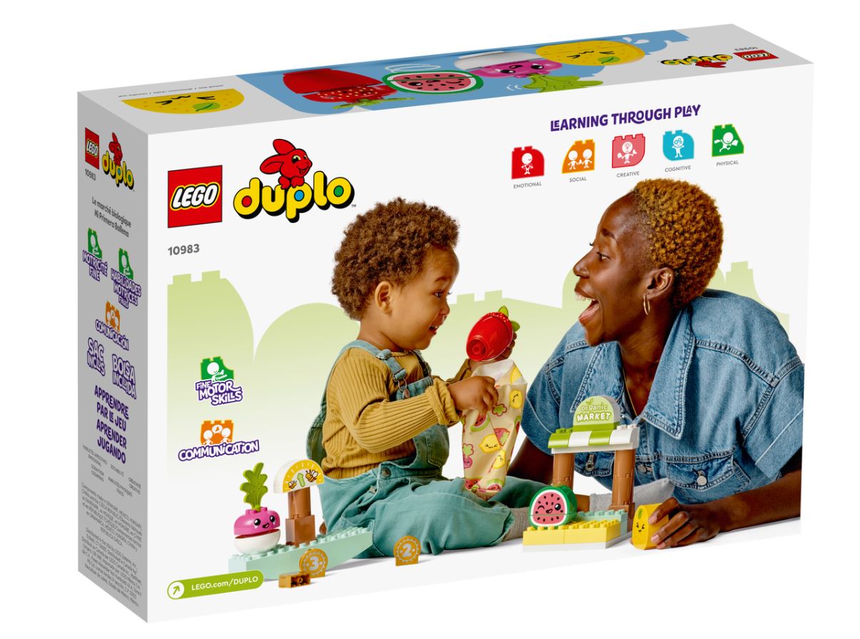 LEGO® DUPLO My First 10984 Le Jardin Bio, Jouets Éducatif à