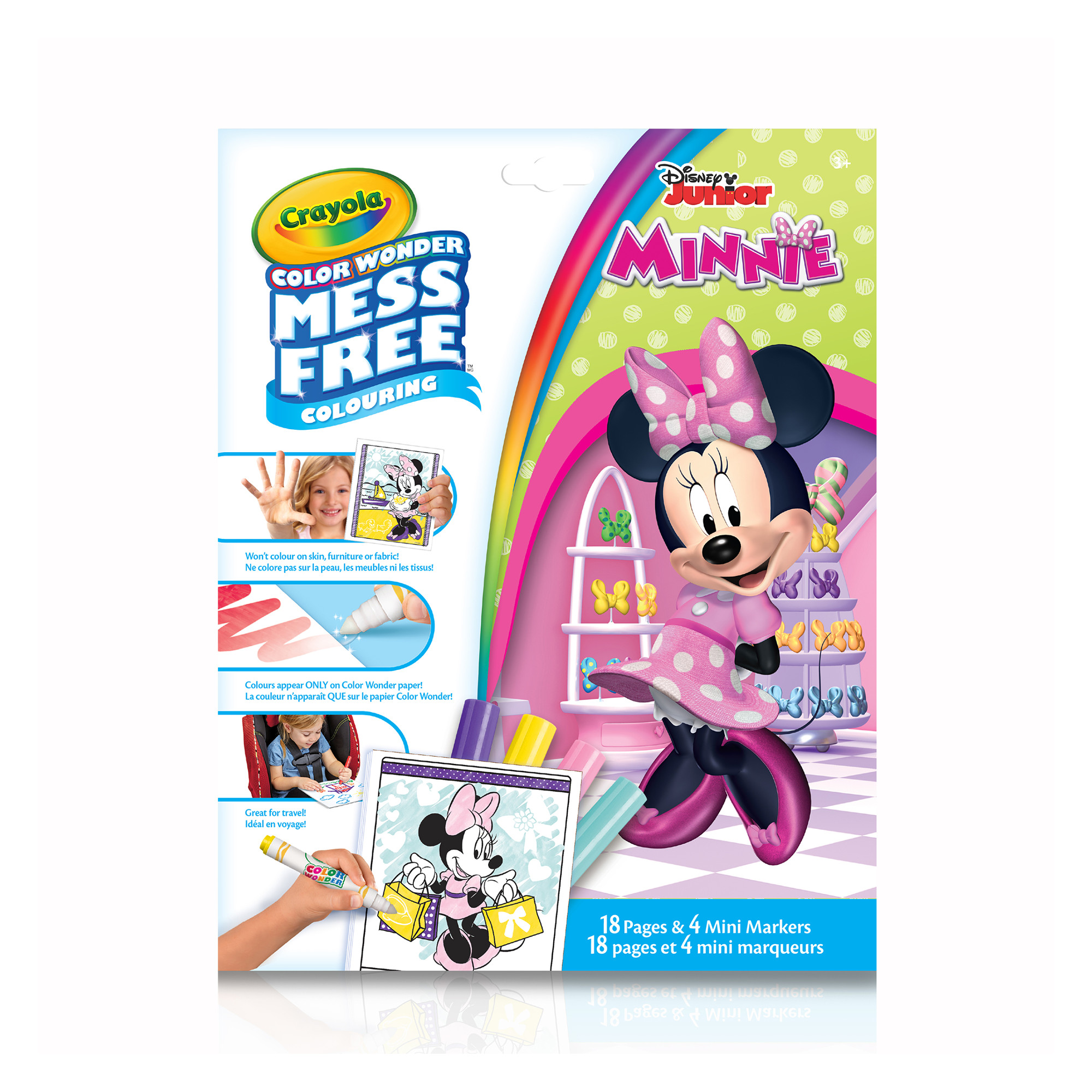 Color Wonder Mini Marqueurs Minnie Bricolage Crayola