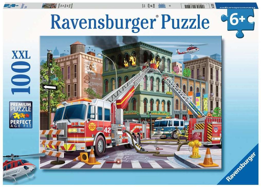 Ravensburger - Puzzle Enfant - Puzzle 100 p XXL - L'équipe de la