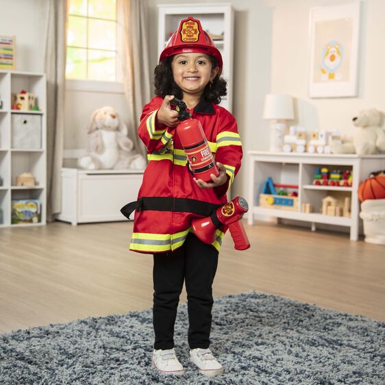 Déguisement pompier 1 an / 2 ans - costume pompier pour bébé