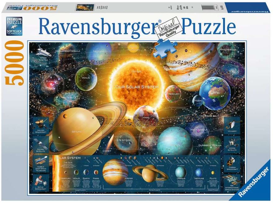 Puzzle Ravensburger Vue de l'espace 1000 Pièces 