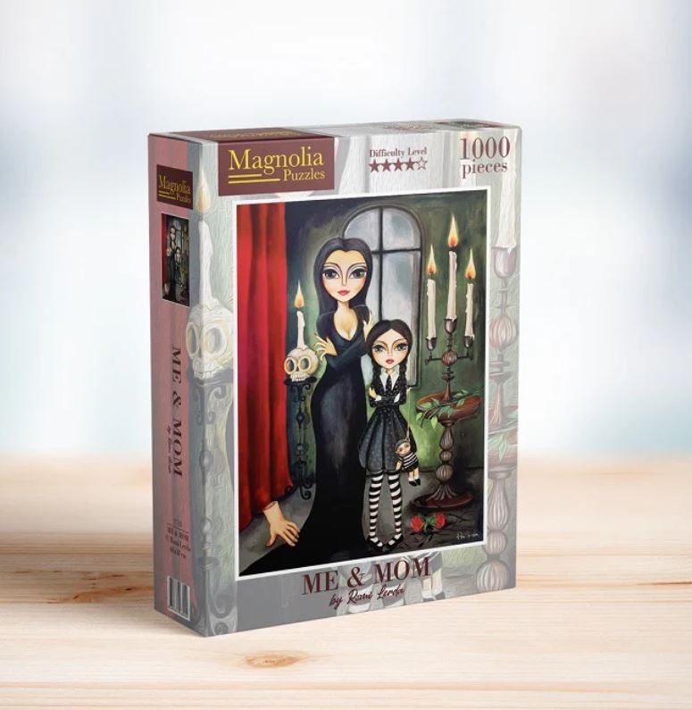 Mercredi Addams 1000 Pièces De Puzzles Pour Adultes Et Enfants