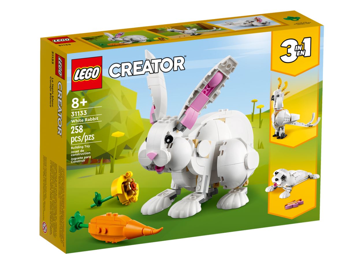 LEGO CREATOR - LE PERROQUET EXOTIQUE ROSE 3 EN 1 #31144 - LEGO / Creator