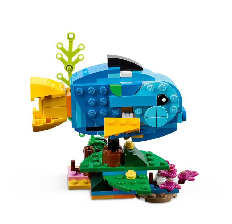 LEGO CREATOR - LE PERROQUET EXOTIQUE ROSE 3 EN 1 #31144 - LEGO
